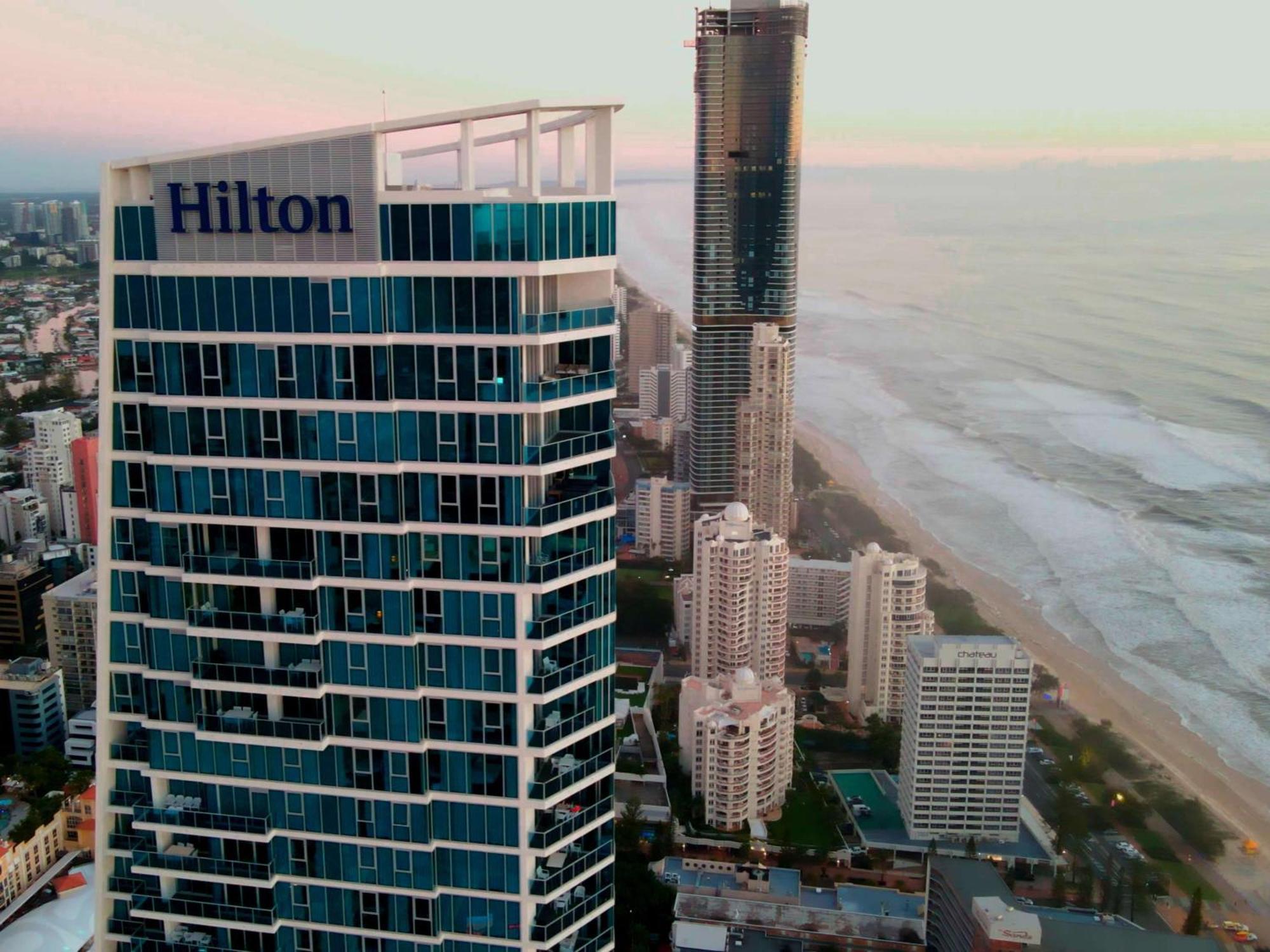 غولد كوست Hilton Surfers Paradise Hotel & Residences المظهر الخارجي الصورة
